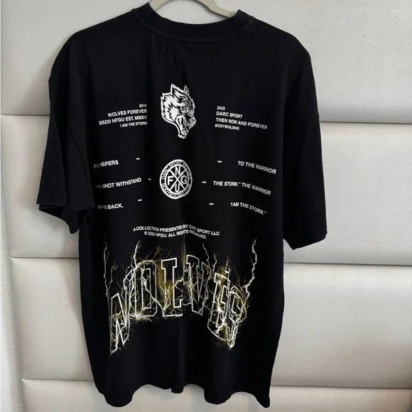 Darc Sport Black Wolves Graphic Tee - Picture 1 of 4